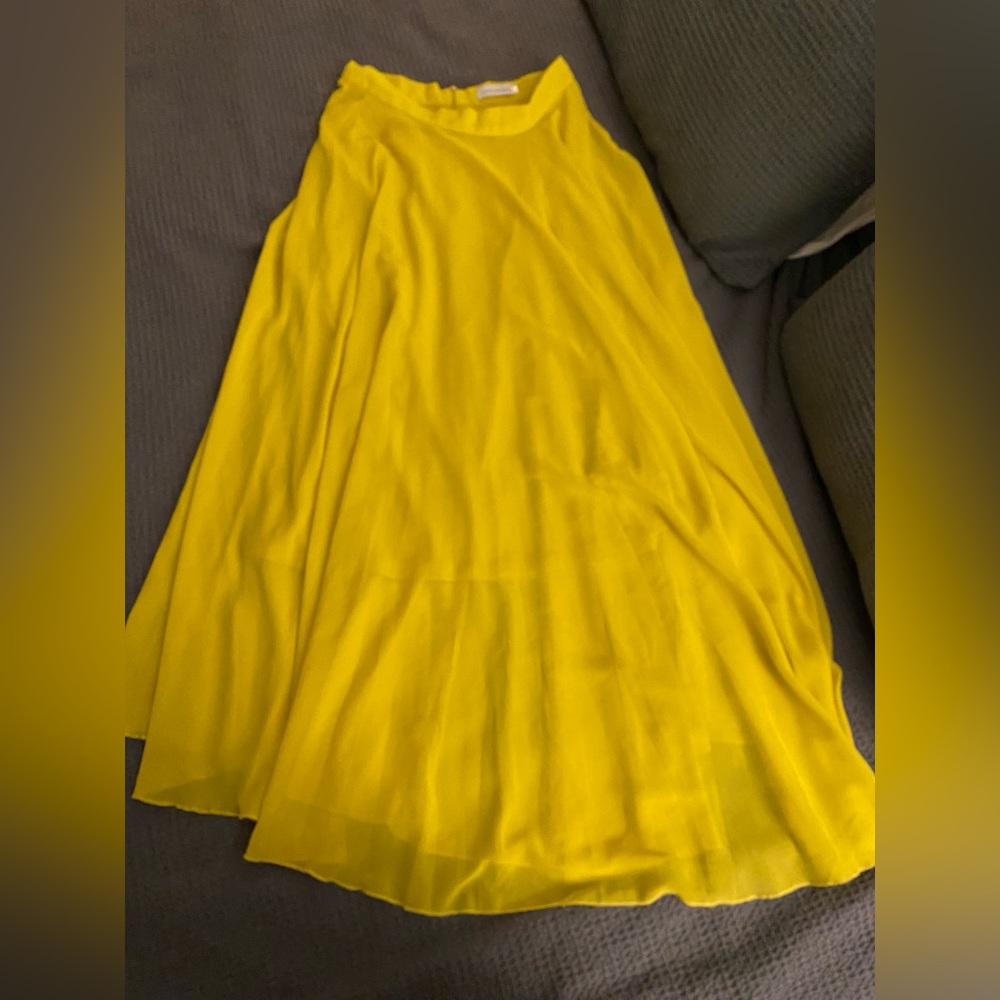 Chicwish chiffon maxi skirt